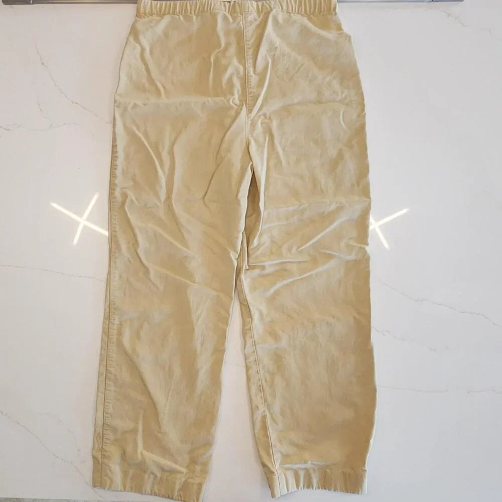 Liz Claiborne Livvy Sz M Women's Beige Tencel Lyocell Pockets Pants Neutral - Picture 7 of 10